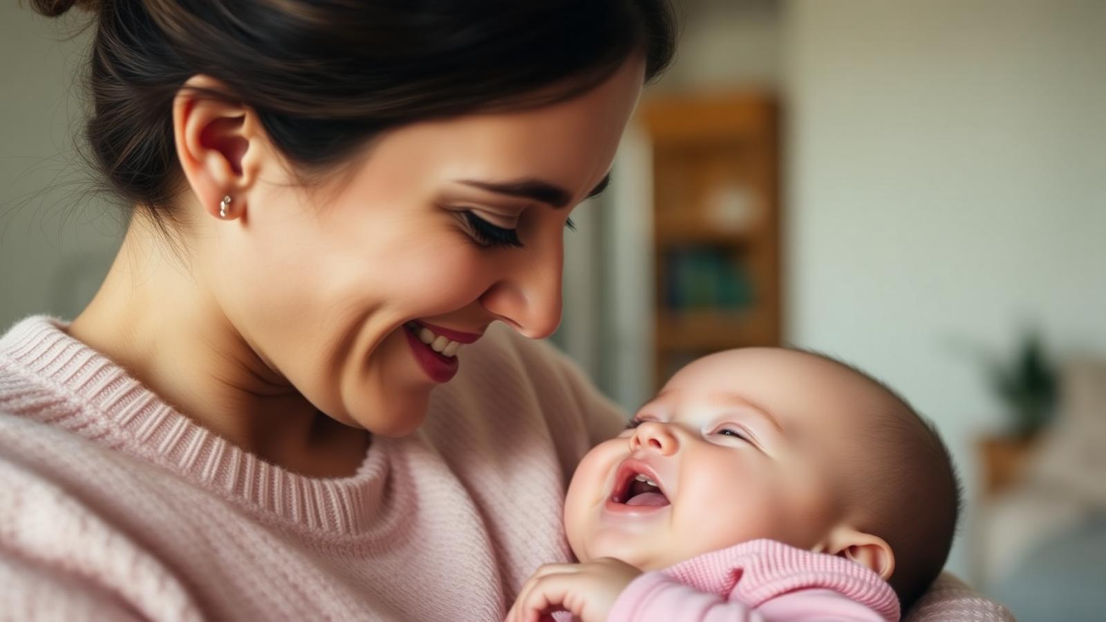 Wanneer zegt een baby het eerste woordje?